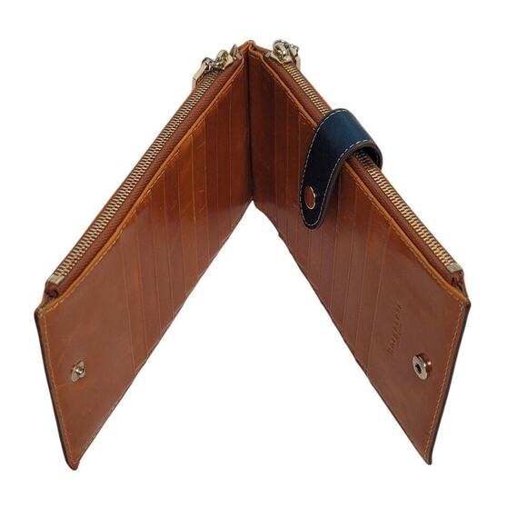 BORGASETS leather Wallet Credit card holder - Picture 4 of 5